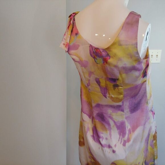 Womens 4 H&M dress sleeveless floral‎ - Picture 6 of 8